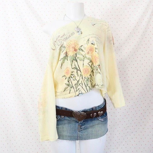 Tops - fairycore grunge fairy y2k top